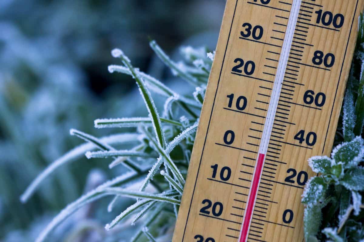 escursione termica con temperatura esterna molto fredda