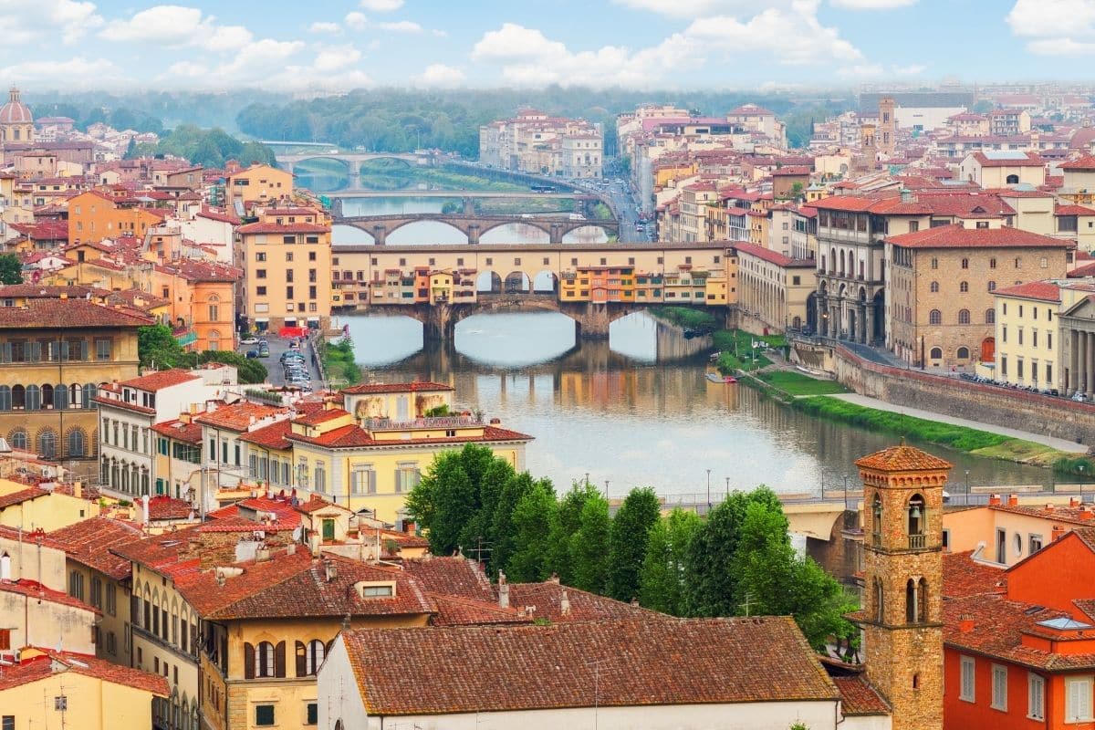 firenze vista dall'alto